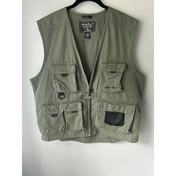 Eddie Bauer Other - Eddie Bauer Outdoor Outfitter Fly Fishing Vest Mens Large
